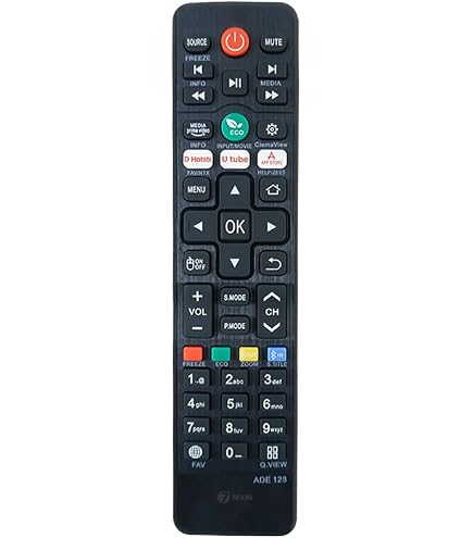 Buy Huayu RM-L1256+ Universal Smart TV Remote Control with Home